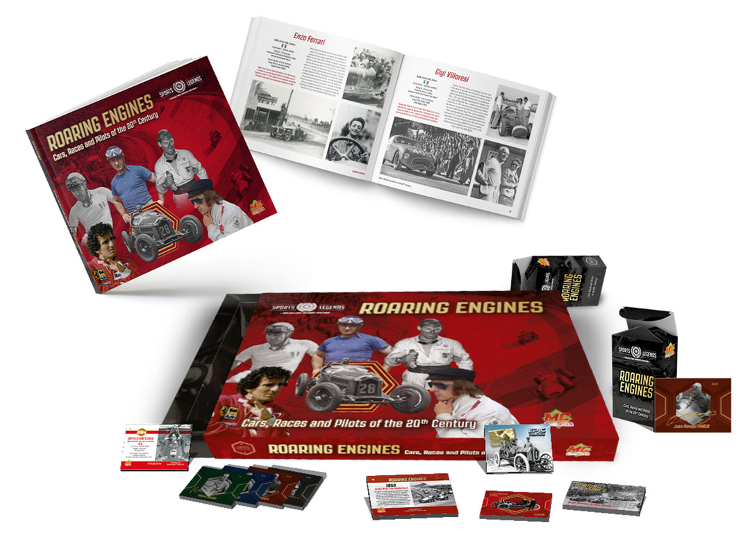 Roaring Engines - Cars, Races and Pilots of the 20th Century – Mundicromo